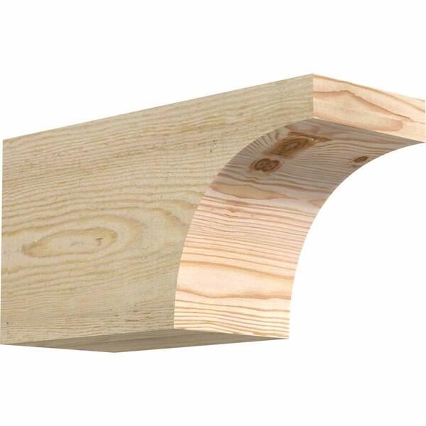 Ekena Millwork Huntington Rough Sawn Rafter Tail, Douglas Fir, 6"W x 8"H x 16"L RFT06X08X16HUN00RDF - main